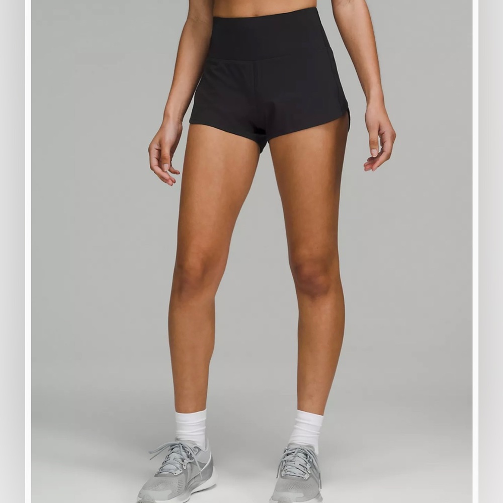 Lululemon Black Speed ups High Rise Size 0